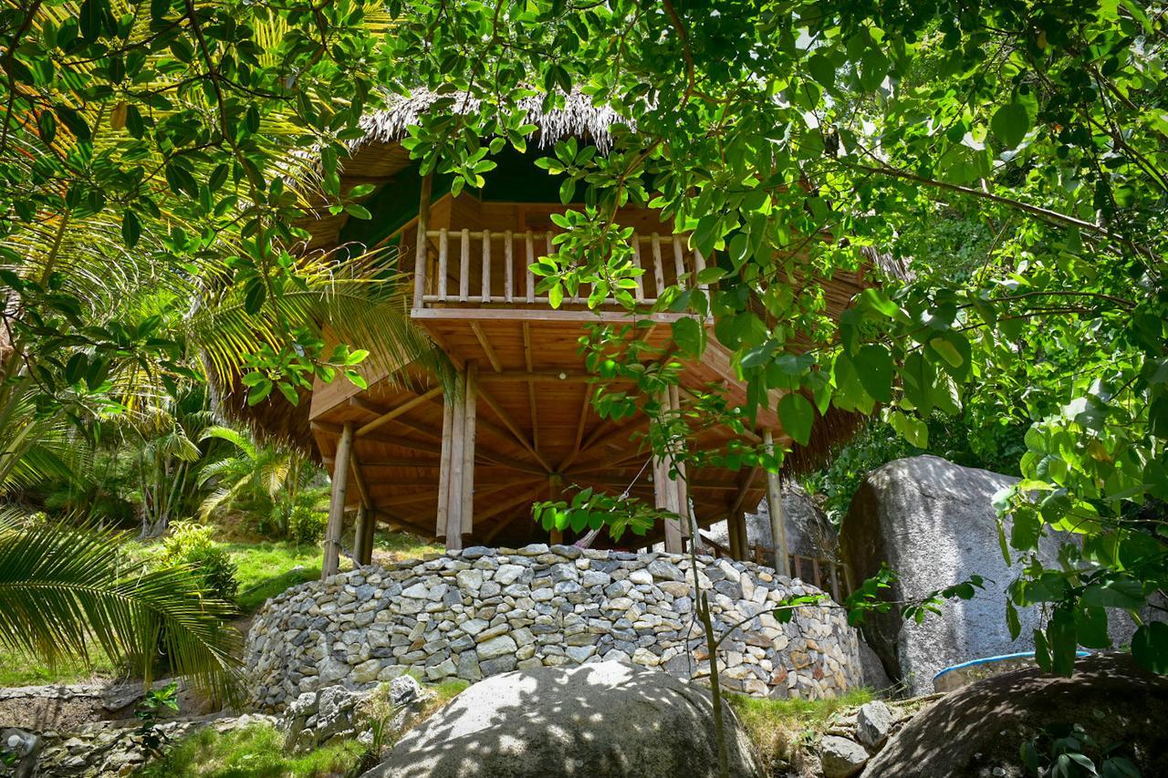 Ecohabs Bosques Del Tayrona Hotel Calabazo  ภายนอก รูปภาพ
